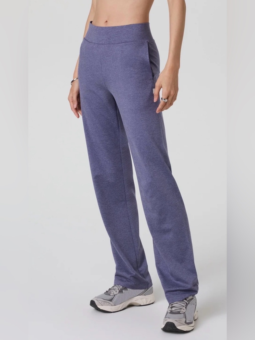 Vuori Halo Straight Leg Trouser DreamKnit Cosmic Heather Small Athletic Preppy